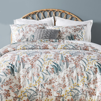 Daniel Brighton Native Blossom Duvet Cover Set - Queen image