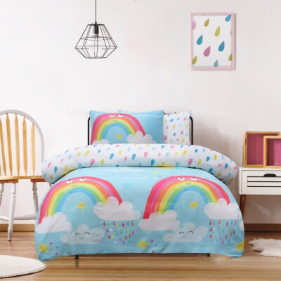 Rainbow Duvet Cover Set - Single image