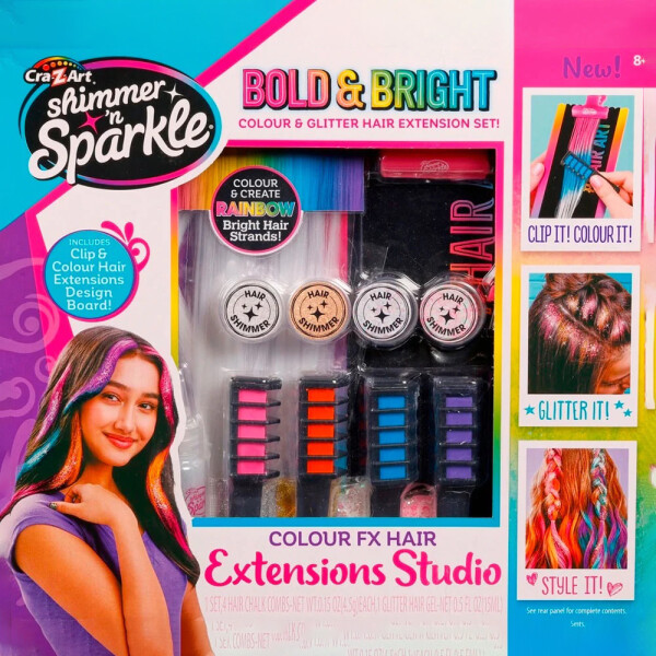 Crayola Creations Color ‘n’ Wear Hair Extensions image