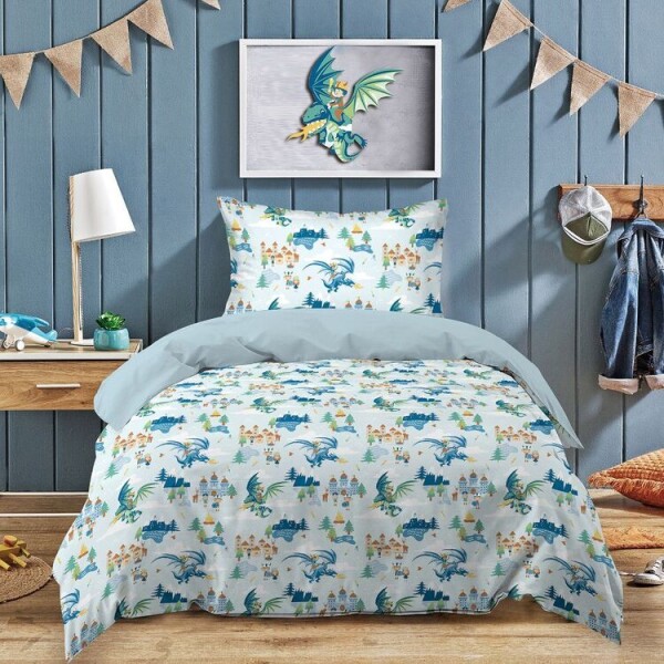 Dragon Duvet Cover Set - Single image