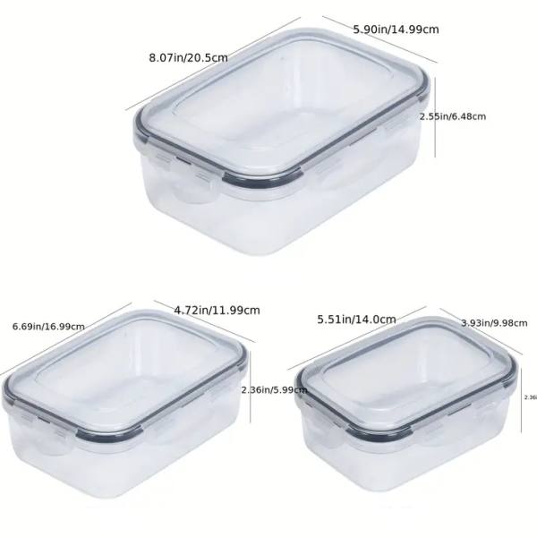 3 Piece Storage Containers image