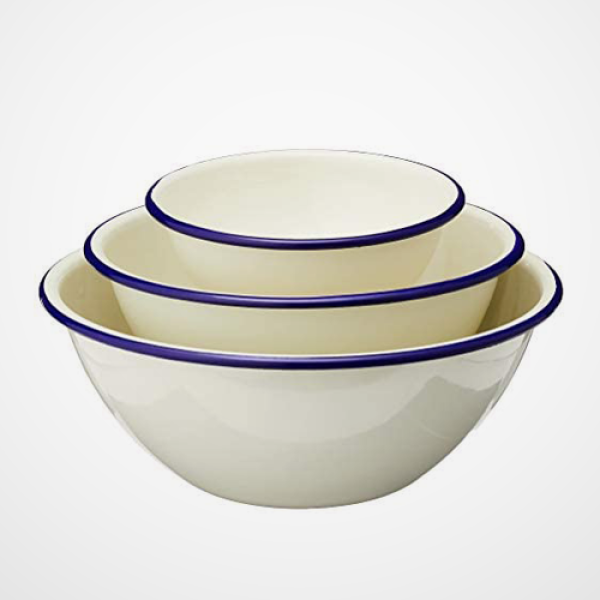 Wiltshire Enamel Mixing Bowl, Set Of 3 image