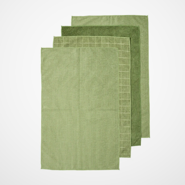 Microfibre 4pk Tea Towels image