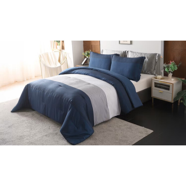 3 Piece Comforter Set Super King - Stamford image